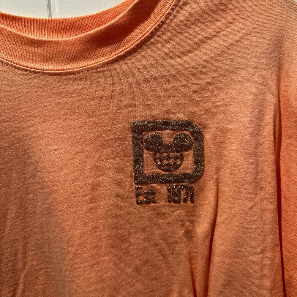 Peachy/Orange Walt Disney World Spirit Jersey